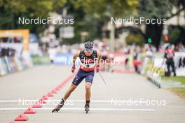 04.09.2021, Annecy, France (FRA): Marcus Grate (SWE) - Martin Fourcade Nordic Festival, Annecy (FRA). www.nordicfocus.com. © Thibaut/NordicFocus. Every downloaded picture is fee-liable.