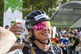 04.09.2021, Annecy, France (FRA): Laurien Van der Graaff (SUI), Emma Ribom (SWE) - Martin Fourcade Nordic Festival, Annecy (FRA). www.nordicfocus.com. © Manzoni/NordicFocus. Every downloaded picture is fee-liable.
