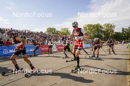 04.09.2021, Annecy, France (FRA): (l-r) - Martin Fourcade Nordic Festival, Annecy (FRA). www.nordicfocus.com. © Manzoni/NordicFocus. Every downloaded picture is fee-liable.