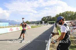 04.09.2021, Annecy, France (FRA): Richard Jouve (FRA) - Martin Fourcade Nordic Festival, Annecy (FRA). www.nordicfocus.com. © Thibaut/NordicFocus. Every downloaded picture is fee-liable.