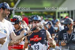 04.09.2021, Annecy, France (FRA): Arnaud Chautemps (FRA) - Martin Fourcade Nordic Festival, Annecy (FRA). www.nordicfocus.com. © Manzoni/NordicFocus. Every downloaded picture is fee-liable.