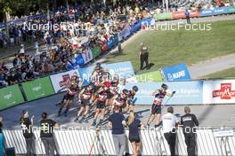 04.09.2021, Annecy, France (FRA): (l-r) - Martin Fourcade Nordic Festival, Annecy (FRA). www.nordicfocus.com. © Thibaut/NordicFocus. Every downloaded picture is fee-liable.
