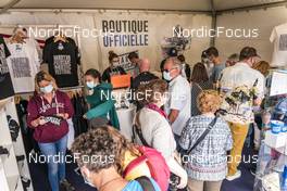 04.09.2021, Annecy, France (FRA): Souvenir shop - Martin Fourcade Nordic Festival, Annecy (FRA). www.nordicfocus.com. © Thibaut/NordicFocus. Every downloaded picture is fee-liable.