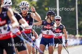 04.09.2021, Annecy, France (FRA): Coralie Bentz (FRA) - Martin Fourcade Nordic Festival, Annecy (FRA). www.nordicfocus.com. © Thibaut/NordicFocus. Every downloaded picture is fee-liable.