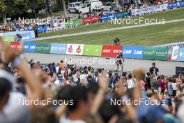 04.09.2021, Annecy, France (FRA): Sturla Holm Laegreid (NOR) - Martin Fourcade Nordic Festival, Annecy (FRA). www.nordicfocus.com. © Manzoni/NordicFocus. Every downloaded picture is fee-liable.