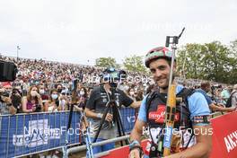 04.09.2021, Annecy, France (FRA): Simon Desthieux (FRA) - Martin Fourcade Nordic Festival, Annecy (FRA). www.nordicfocus.com. © Manzoni/NordicFocus. Every downloaded picture is fee-liable.
