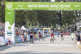 04.09.2021, Annecy, France (FRA): Renaud Jay (FRA), Paal Troean Aune (NOR), (l-r) - Martin Fourcade Nordic Festival, Annecy (FRA). www.nordicfocus.com. © Manzoni/NordicFocus. Every downloaded picture is fee-liable.