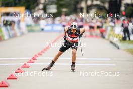 04.09.2021, Annecy, France (FRA): Jovian Hediger (SUI) - Martin Fourcade Nordic Festival, Annecy (FRA). www.nordicfocus.com. © Thibaut/NordicFocus. Every downloaded picture is fee-liable.