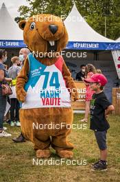 04.09.2021, Annecy, France (FRA): Mascotte  - Martin Fourcade Nordic Festival, Annecy (FRA). www.nordicfocus.com. © Thibaut/NordicFocus. Every downloaded picture is fee-liable.