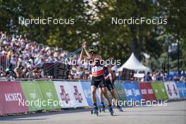 04.09.2021, Annecy, France (FRA): Clement Parisse (FRA) - Martin Fourcade Nordic Festival, Annecy (FRA). www.nordicfocus.com. © Thibaut/NordicFocus. Every downloaded picture is fee-liable.