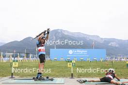 04.09.2021, Annecy, France (FRA): Antonin Guigonnat (FRA) - Martin Fourcade Nordic Festival, Annecy (FRA). www.nordicfocus.com. © Thibaut/NordicFocus. Every downloaded picture is fee-liable.