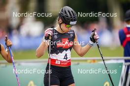 04.09.2021, Annecy, France (FRA): Laurien Van der Graaff (SUI) - Martin Fourcade Nordic Festival, Annecy (FRA). www.nordicfocus.com. © Thibaut/NordicFocus. Every downloaded picture is fee-liable.