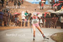 19.09.2021, Plans d’Hotonnes, France (FRA): Clara Spindler (FRA) - Biathlon Samse Summer Tour, pursuit, Plans d’Hotonnes (FRA). www.nordicfocus.com. © Jolypics/NordicFocus. Every downloaded picture is fee-liable.