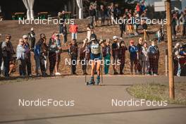 18.09.2021, Plans d’Hotonnes, France (FRA): Julia Simon (FRA) - Biathlon Samse Summer Tour, sprint, Plans d’Hotonnes (FRA). www.nordicfocus.com. © Joly/NordicFocus. Every downloaded picture is fee-liable.