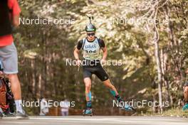 18.09.2021, Plans d’Hotonnes, France (FRA): Eric Perrot (FRA) - Biathlon Samse Summer Tour, sprint, Plans d’Hotonnes (FRA). www.nordicfocus.com. © Joly/NordicFocus. Every downloaded picture is fee-liable.