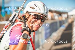 18.09.2021, Plans d’Hotonnes, France (FRA): Event Feature: undefined athlete competes - Biathlon Samse Summer Tour, sprint, Plans d’Hotonnes (FRA). www.nordicfocus.com. © Jolypics/NordicFocus. Every downloaded picture is fee-liable.