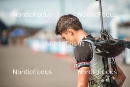 18.09.2021, Plans d’Hotonnes, France (FRA): Eric Perrot (FRA) - Biathlon Samse Summer Tour, sprint, Plans d’Hotonnes (FRA). www.nordicfocus.com. © Joly/NordicFocus. Every downloaded picture is fee-liable.