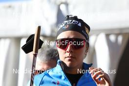 17.10.2021, Arcon, France (FRA): Camille Bened (FRA) - Biathlon Samse Summer Tour, pursuit, Arcon (FRA). www.nordicfocus.com. © Manzoni/NordicFocus. Every downloaded picture is fee-liable.