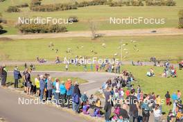 17.10.2021, Arcon, France (FRA): Feature: Track atmosphere  - Biathlon Samse Summer Tour, pursuit, Arcon (FRA). www.nordicfocus.com. © Manzoni/NordicFocus. Every downloaded picture is fee-liable.