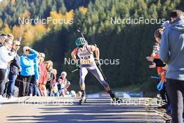 17.10.2021, Arcon, France (FRA): Martin Botet (FRA) - Biathlon Samse Summer Tour, pursuit, Arcon (FRA). www.nordicfocus.com. © Manzoni/NordicFocus. Every downloaded picture is fee-liable.