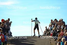 17.10.2021, Arcon, France (FRA): Antonin Guigonnat (FRA) - Biathlon Samse Summer Tour, pursuit, Arcon (FRA). www.nordicfocus.com. © Manzoni/NordicFocus. Every downloaded picture is fee-liable.