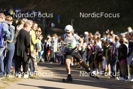17.10.2021, Arcon, France (FRA): Oscar Lombardot (FRA) - Biathlon Samse Summer Tour, pursuit, Arcon (FRA). www.nordicfocus.com. © Manzoni/NordicFocus. Every downloaded picture is fee-liable.