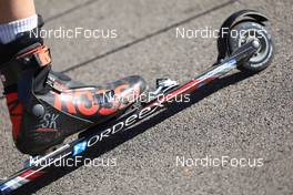 17.10.2021, Arcon, France (FRA): Event Feature: Nordeex Ski Roller - Biathlon Samse Summer Tour, pursuit, Arcon (FRA). www.nordicfocus.com. © Manzoni/NordicFocus. Every downloaded picture is fee-liable.