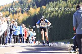 17.10.2021, Arcon, France (FRA): Gaetan Paturel (FRA) - Biathlon Samse Summer Tour, pursuit, Arcon (FRA). www.nordicfocus.com. © Manzoni/NordicFocus. Every downloaded picture is fee-liable.