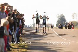 17.10.2021, Arcon, France (FRA): Event Feature: Undefined athletes competes - Biathlon Samse Summer Tour, pursuit, Arcon (FRA). www.nordicfocus.com. © Manzoni/NordicFocus. Every downloaded picture is fee-liable.