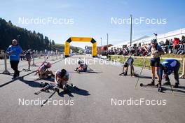 17.10.2021, Arcon, France (FRA): Event Feature:, Undefined athlete competes - Biathlon Samse Summer Tour, pursuit, Arcon (FRA). www.nordicfocus.com. © Manzoni/NordicFocus. Every downloaded picture is fee-liable.