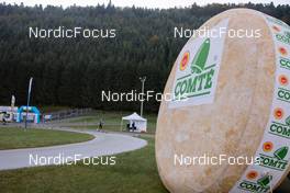 16.10.2021, Arcon, France (FRA): Event Feature: Cheese sponsor - Biathlon Samse Summer Tour, sprint, Arcon (FRA). www.nordicfocus.com. © Manzoni/NordicFocus. Every downloaded picture is fee-liable.