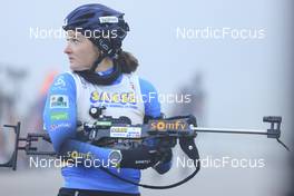 16.10.2021, Arcon, France (FRA): Lou Jeanmonnot (FRA) - Biathlon Samse Summer Tour, sprint, Arcon (FRA). www.nordicfocus.com. © Manzoni/NordicFocus. Every downloaded picture is fee-liable.