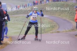 16.10.2021, Arcon, France (FRA): Anais Bescond (FRA) - Biathlon Samse Summer Tour, sprint, Arcon (FRA). www.nordicfocus.com. © Manzoni/NordicFocus. Every downloaded picture is fee-liable.