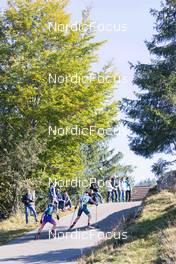 16.10.2021, Arcon, France (FRA): Feature: Track atmosphere  - Biathlon Samse Summer Tour, sprint, Arcon (FRA). www.nordicfocus.com. © Manzoni/NordicFocus. Every downloaded picture is fee-liable.
