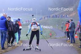 16.10.2021, Arcon, France (FRA): Amandine Mengin (FRA) - Biathlon Samse Summer Tour, sprint, Arcon (FRA). www.nordicfocus.com. © Manzoni/NordicFocus. Every downloaded picture is fee-liable.