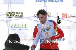 16.10.2021, Arcon, France (FRA): Martin Botet (FRA) - Biathlon Samse Summer Tour, sprint, Arcon (FRA). www.nordicfocus.com. © Manzoni/NordicFocus. Every downloaded picture is fee-liable.