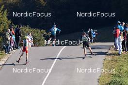 16.10.2021, Arcon, France (FRA): Thomas Briffaz (FRA) - Biathlon Samse Summer Tour, sprint, Arcon (FRA). www.nordicfocus.com. © Manzoni/NordicFocus. Every downloaded picture is fee-liable.