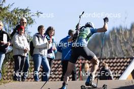 16.10.2021, Arcon, France (FRA): Clement Tessier (FRA) - Biathlon Samse Summer Tour, sprint, Arcon (FRA). www.nordicfocus.com. © Manzoni/NordicFocus. Every downloaded picture is fee-liable.