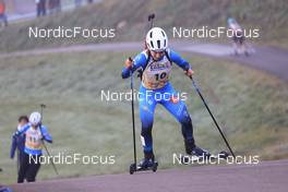 16.10.2021, Arcon, France (FRA): Jeanne Richard (FRA) - Biathlon Samse Summer Tour, sprint, Arcon (FRA). www.nordicfocus.com. © Manzoni/NordicFocus. Every downloaded picture is fee-liable.