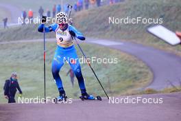 16.10.2021, Arcon, France (FRA): Maya Cloetens (FRA) - Biathlon Samse Summer Tour, sprint, Arcon (FRA). www.nordicfocus.com. © Manzoni/NordicFocus. Every downloaded picture is fee-liable.