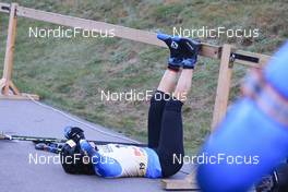 16.10.2021, Arcon, France (FRA): Julia Simon (FRA) - Biathlon Samse Summer Tour, sprint, Arcon (FRA). www.nordicfocus.com. © Manzoni/NordicFocus. Every downloaded picture is fee-liable.