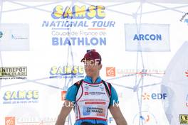 16.10.2021, Arcon, France (FRA): Emilien Claude (FRA) - Biathlon Samse Summer Tour, sprint, Arcon (FRA). www.nordicfocus.com. © Manzoni/NordicFocus. Every downloaded picture is fee-liable.