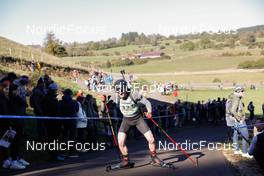 16.10.2021, Arcon, France (FRA): Florent Gabriel (FRA) - Biathlon Samse Summer Tour, sprint, Arcon (FRA). www.nordicfocus.com. © Manzoni/NordicFocus. Every downloaded picture is fee-liable.