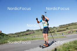 16.10.2021, Arcon, France (FRA): Axel Garnier (FRA) - Biathlon Samse Summer Tour, sprint, Arcon (FRA). www.nordicfocus.com. © Manzoni/NordicFocus. Every downloaded picture is fee-liable.