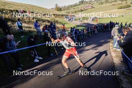 16.10.2021, Arcon, France (FRA): Tom Pham Trong (FRA) - Biathlon Samse Summer Tour, sprint, Arcon (FRA). www.nordicfocus.com. © Manzoni/NordicFocus. Every downloaded picture is fee-liable.