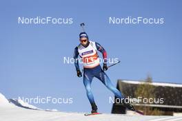 09.11.2021, Lenzerheide, Switzerland (SUI): Sandro Bovisi (SUI) - Biathlon training, Lenzerheide (SUI). www.nordicfocus.com. © Manzoni/NordicFocus. Every downloaded picture is fee-liable.