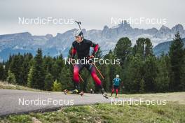 12.10.2021, Lavaze, Italy (ITA): Johannes Dale (NOR) - Biathlon training, Lavaze (ITA). www.nordicfocus.com. © Modica/NordicFocus. Every downloaded picture is fee-liable.