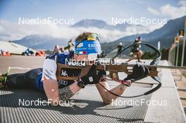 01.10.2021, Lavaze, Italy (ITA): Lukas Hofer (ITA) - Biathlon training, Lavaze (ITA). www.nordicfocus.com. © Modica/NordicFocus. Every downloaded picture is fee-liable.