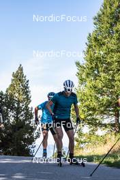 22.09.2021, Font-Romeu, France (FRA): Emilien Jacquelin (FRA) - Biathlon training, Font-Romeu (FRA). www.nordicfocus.com. © Leo Authamayou/NordicFocus. Every downloaded picture is fee-liable.