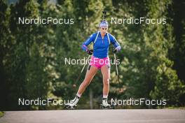 01.10.2021, Lavaze, Italy (ITA): Rebecca Passler (ITA) - Biathlon training, Lavaze (ITA). www.nordicfocus.com. © Modica/NordicFocus. Every downloaded picture is fee-liable.
